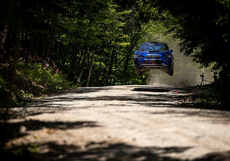 Subaru y Brandon Semenuk ganan el New England Forest Rally con un emocionante final en la última etapa