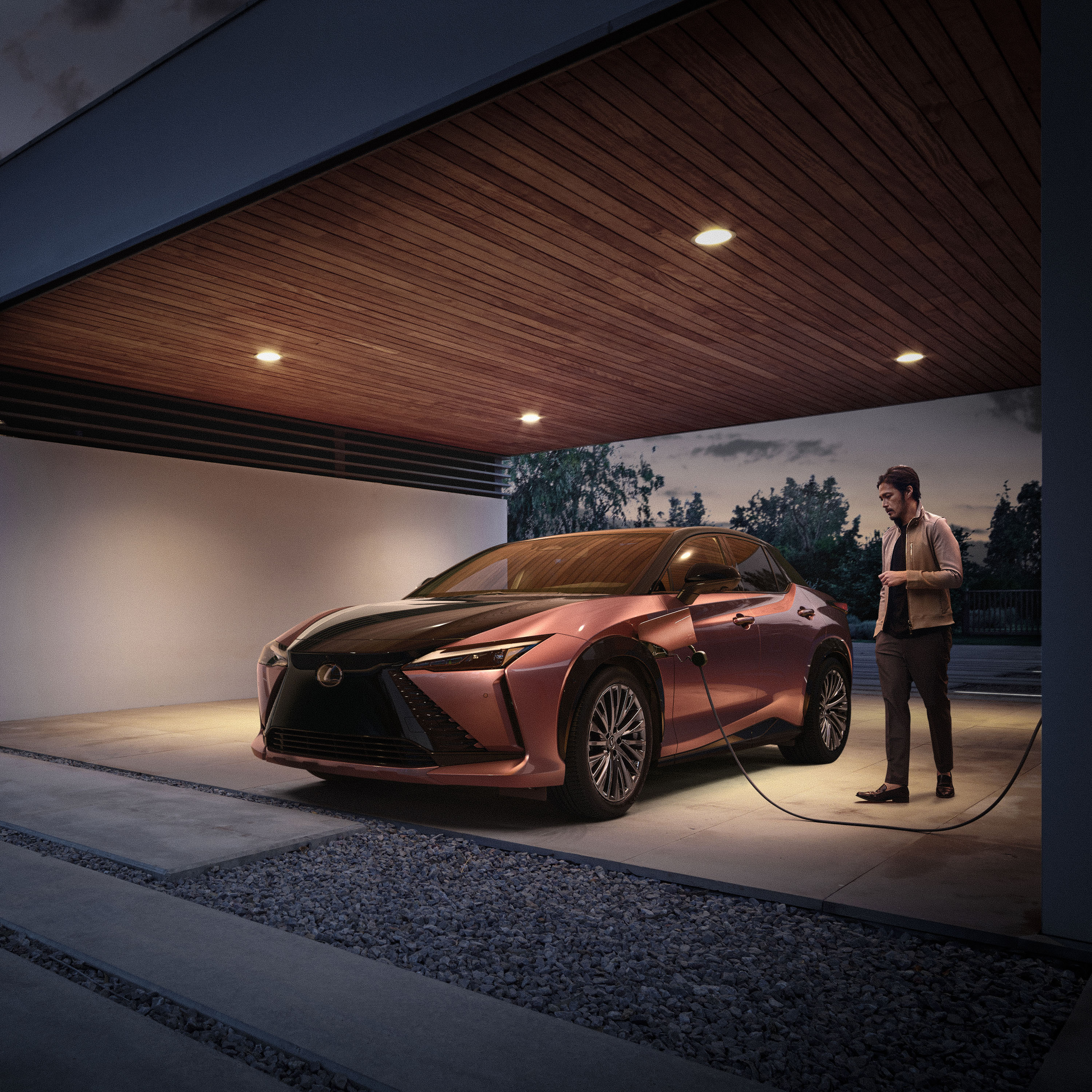 Nuevo Lexus RZ, con un diseño sofisticado y futurista