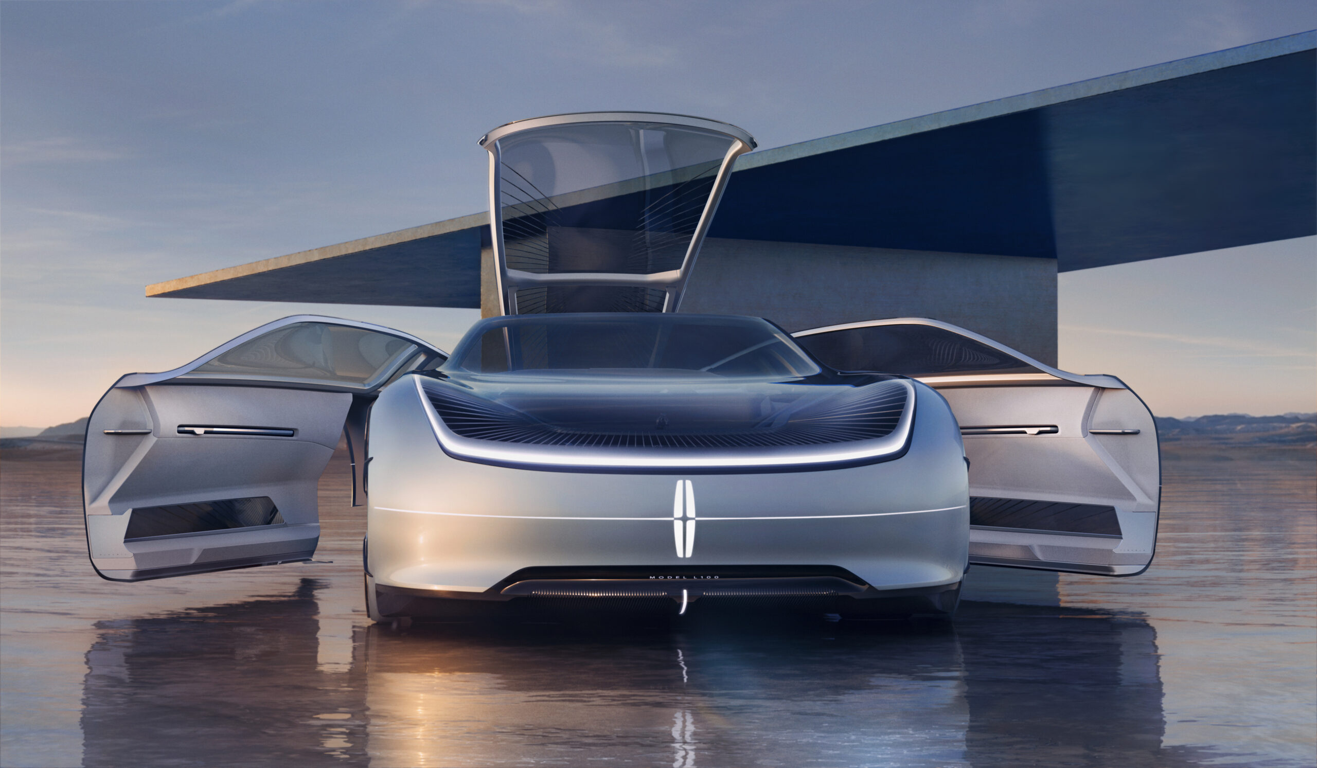 El nuevo Lincoln Modelo L 100 Concept ejemplifica la visión del futuro de la marca
