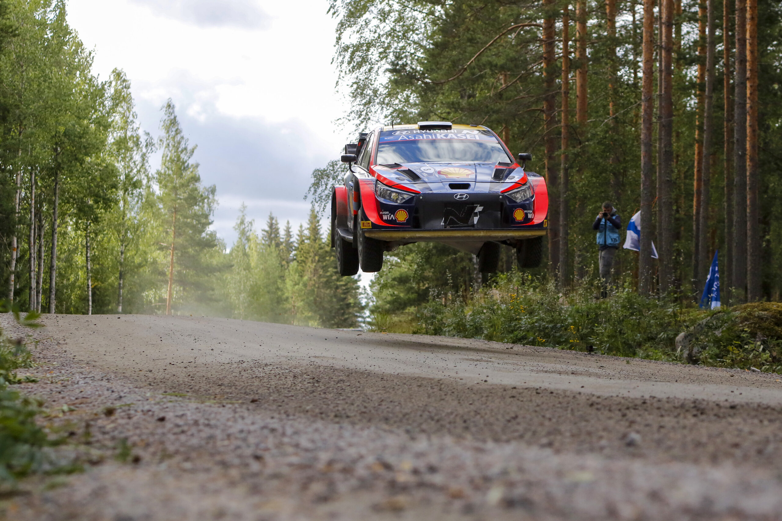 Ott Tänak y Martin Järveoja logran una segunda victoria para el equipo de Hyundai Motorsports en el Rally de Finlandia