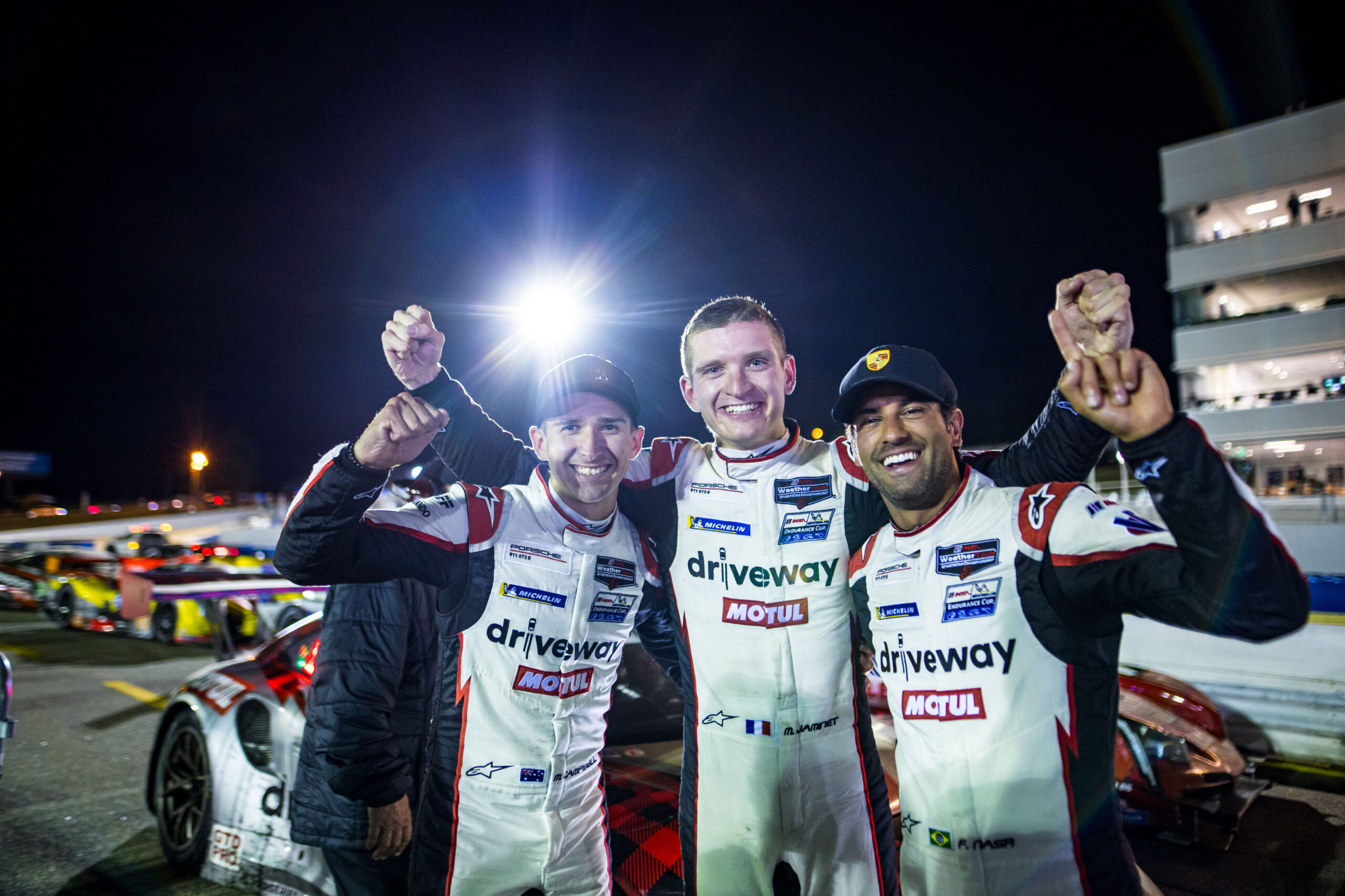 Porsche gana todo en la categoría GTD-Pro del campeonato de la IMSA