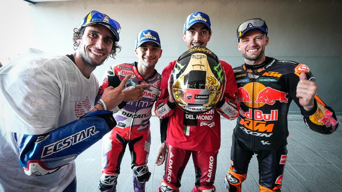 Bagnaia se corona como rey de MotoGP