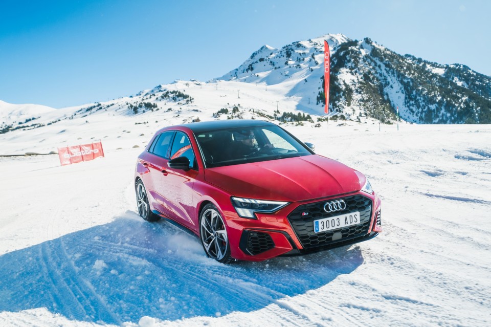 El próximo 14 de enero se inician los cursos de conducción Winter Audi driving experience