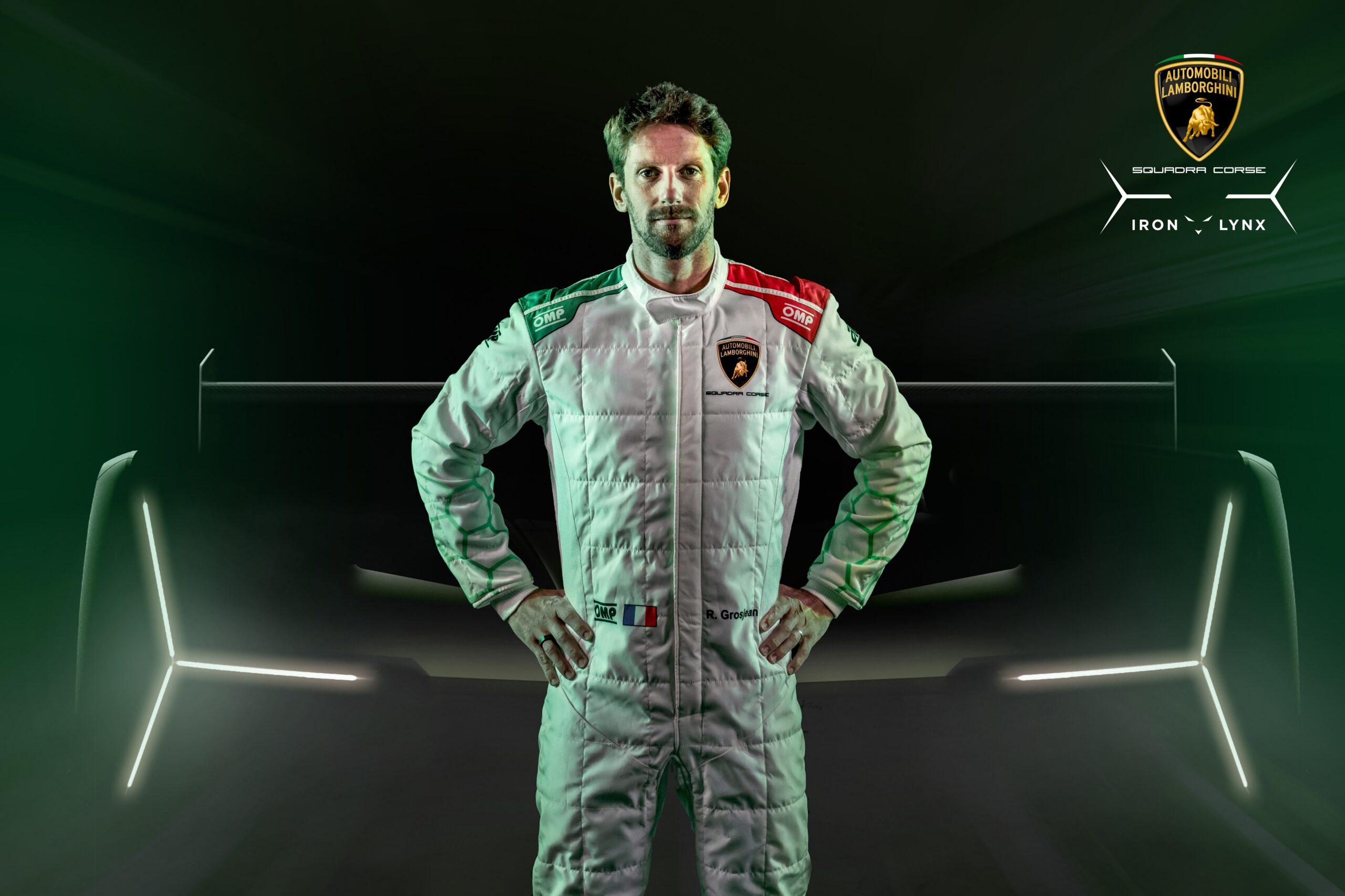Lamborghini Squadra Corse anuncia la llegada de Romain Grosjean como piloto oficial de Lamborghini a partir de 2023