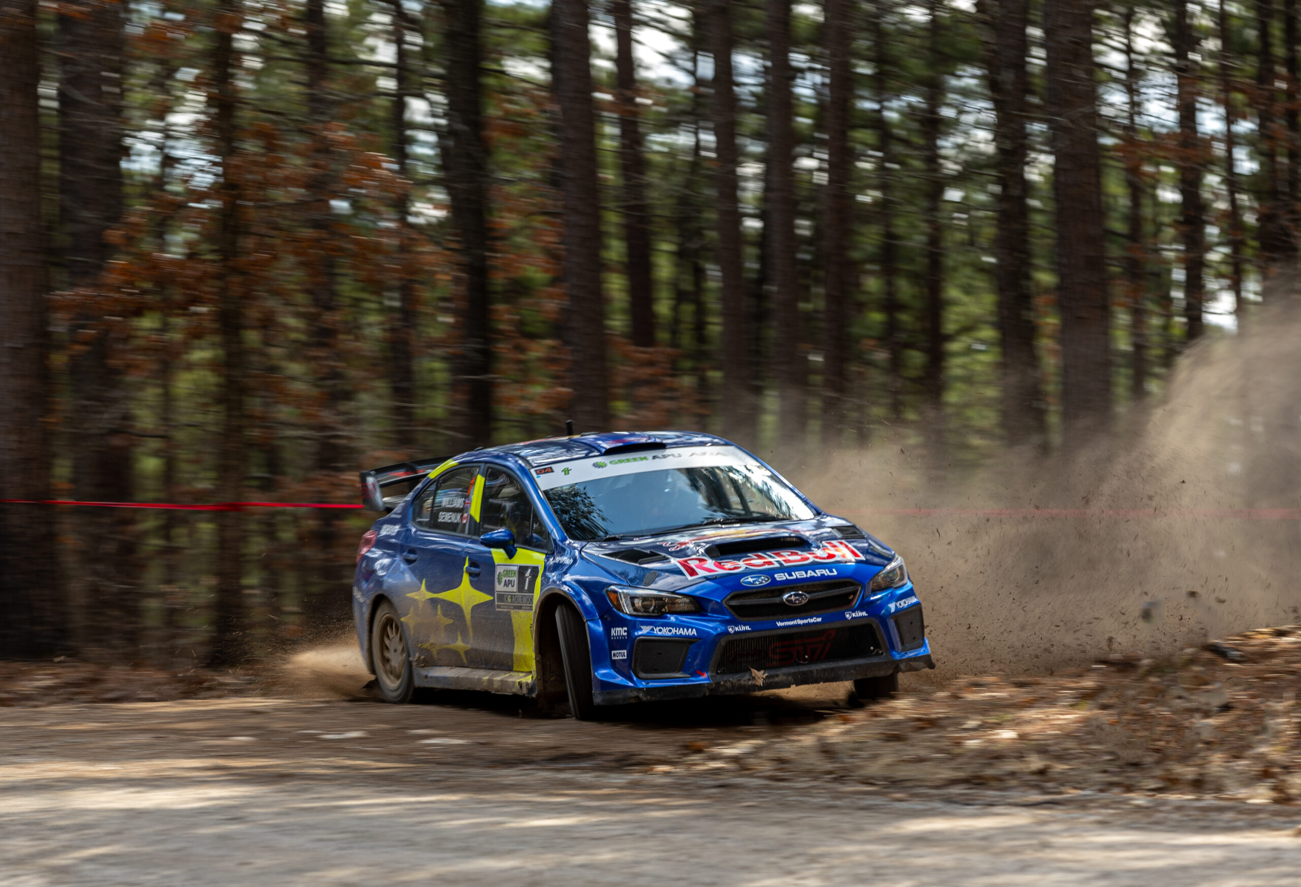 Subaru y Brandon Semenuk repiten victoria en el 100 Acre Wood Rally