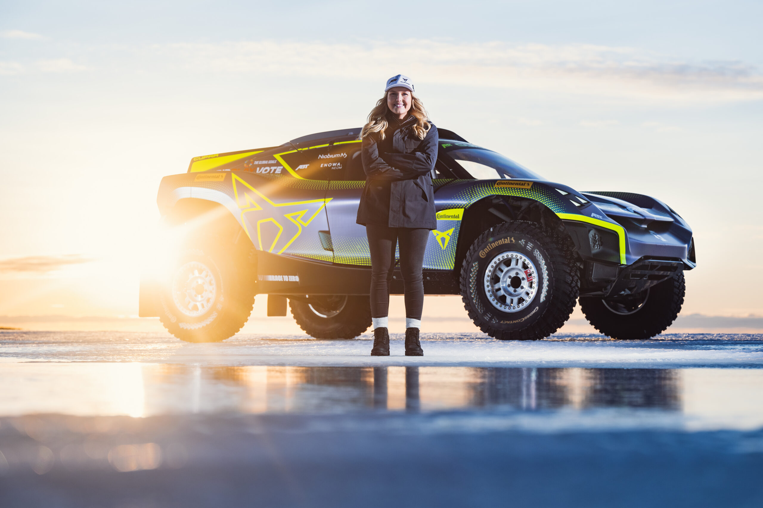 Nasser Al-Attiyah y Klara Andersson: del desierto a la nieve, listos para Extreme E