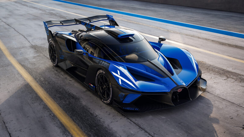 Bugatti Bolide entra a una nueva fase de pruebas