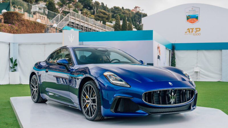 Maserati lleva el nuevo GranTurismo al Rolex Monte-Carlo Masters