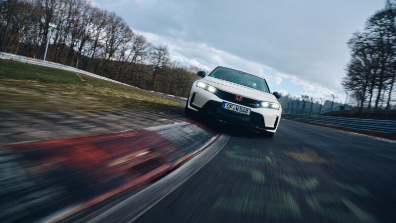 Honda Civic Type R 2023 consigue el nuevo del Nürburgring