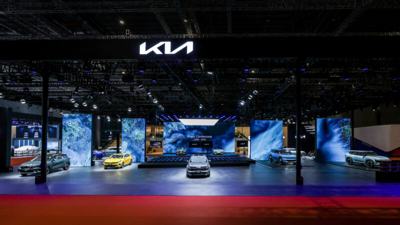 Kia ha presentado su gama de vehículos eléctricos (EV) en la 20ª Shanghai International Automobile Industry Exhibition