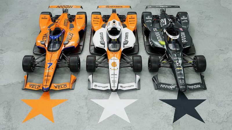 McLaren Racing celebrará su triple corona con un nuevo diseño en las 500 Millas de Indianapolis