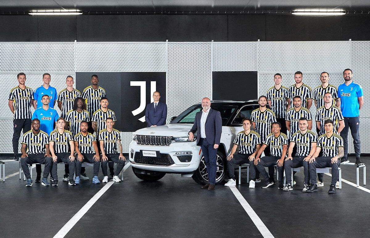 Jeep y Juventus representan una combinación perfecta