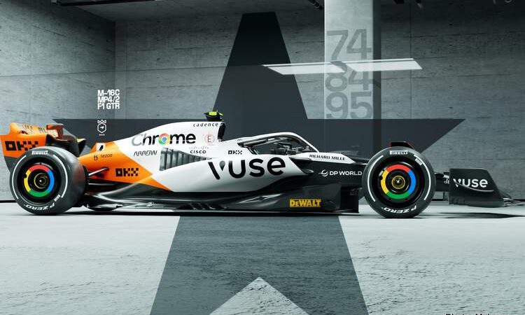 Diseño especial marca el tributo a los icónicos diseños ganadores de carreras de McLaren
