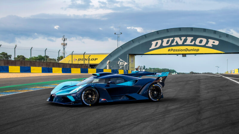 Bugatti Bolide hace un espectacular debut público en el centenario de las 24 Horas de Le Mans