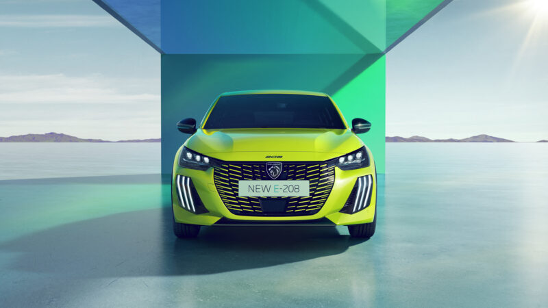 Peugeot E-208, una belleza francesa, de momento solamente europea