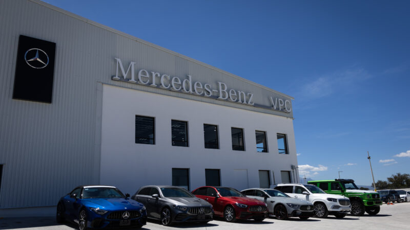 Centro de Preparación y Distribución de Vehículos (VPC) en Tlaxcala de Mercedes-Benz