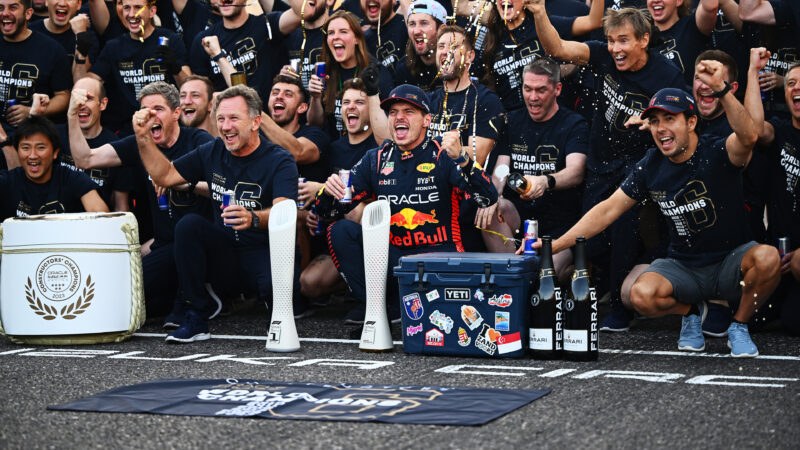 Oracle Red Bull Racing logra el título de constructores más rápido en la historia de la Fórmula Uno