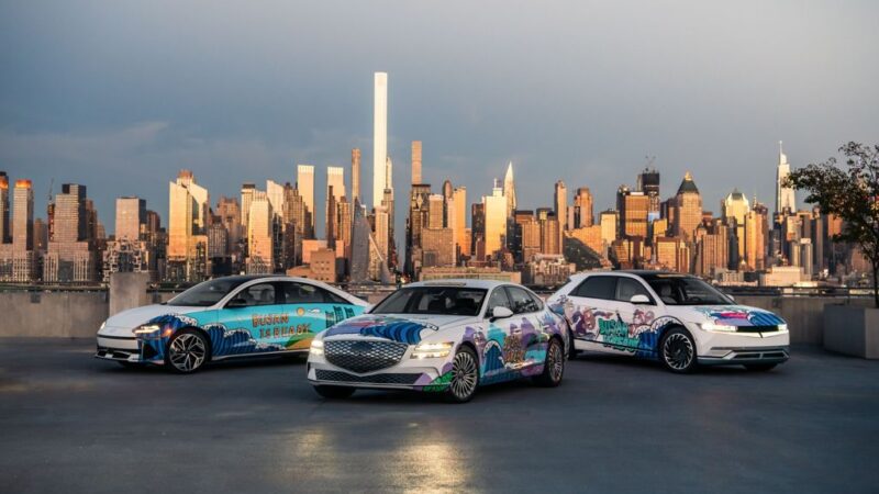 Hyundai Motor Group anunció la próxima exhibición y tour en la ciudad de Nueva York de sus Art Cars