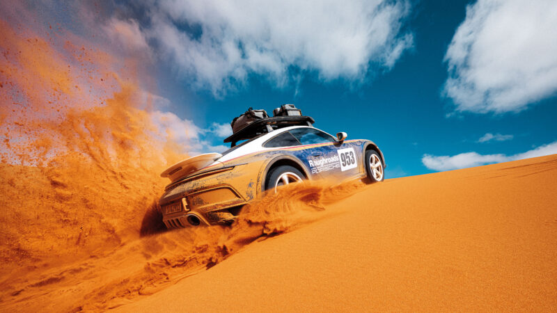 Del árido desierto a las pistas de México: Porsche 911 Dakar