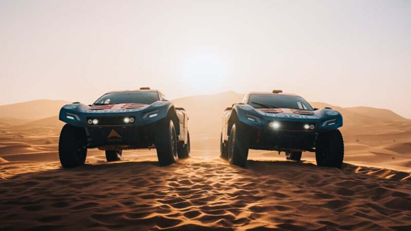 El astara Team llega con una evolución de su coche de competición, 01 Concept, al Dakar, el nuevo astara 02 Concept