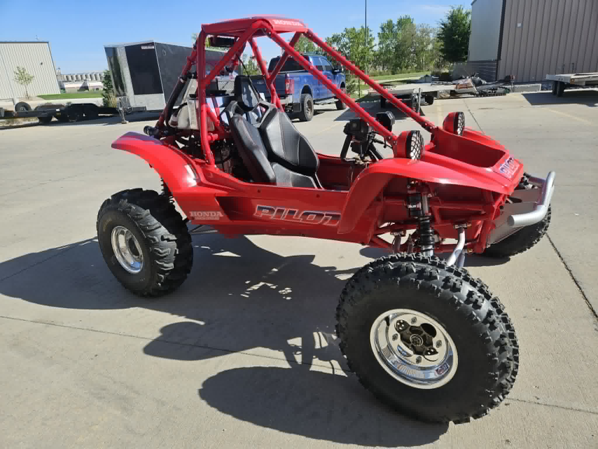 Skidoo-swapped Honda Pilot
