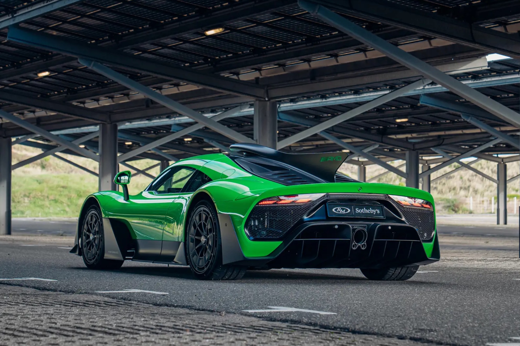 Mercedes-AMG One in Reingrün