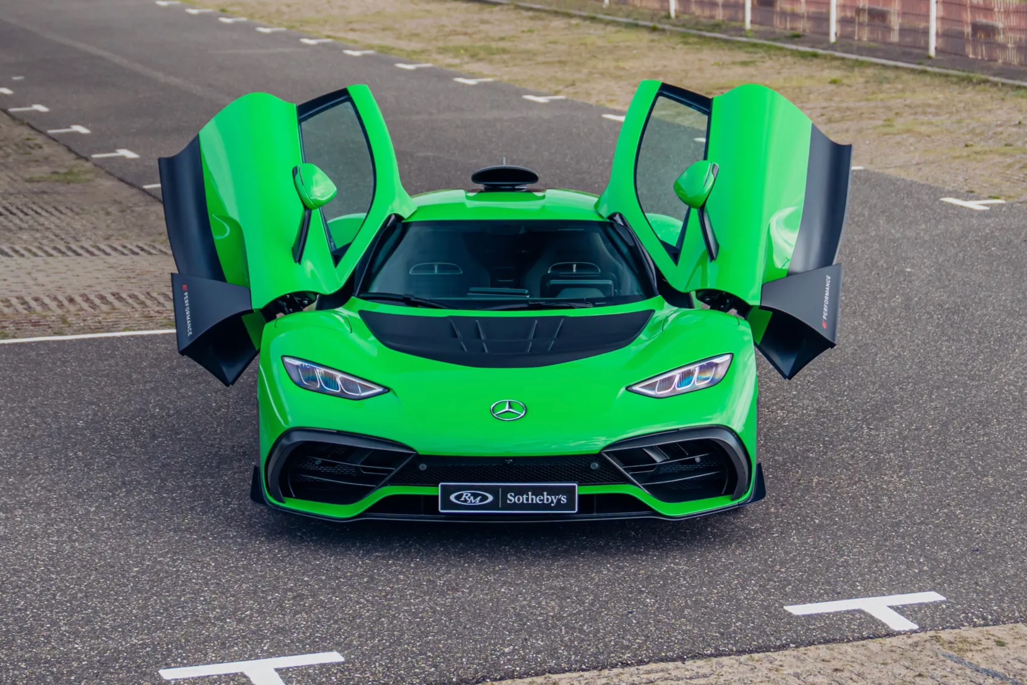Mercedes-AMG One in Reingrün
