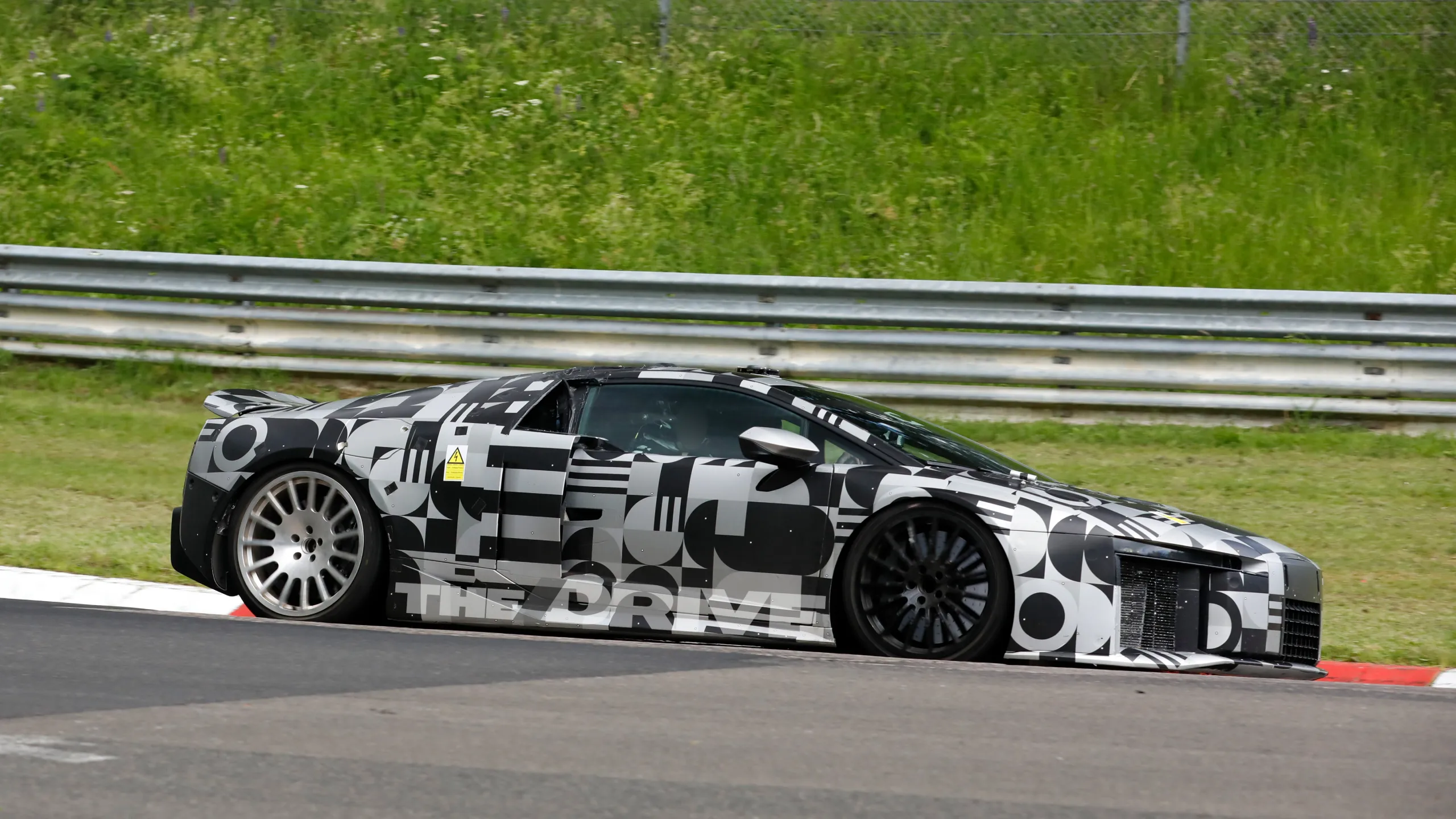Audi Nuvolari prototype testing at the 'ring