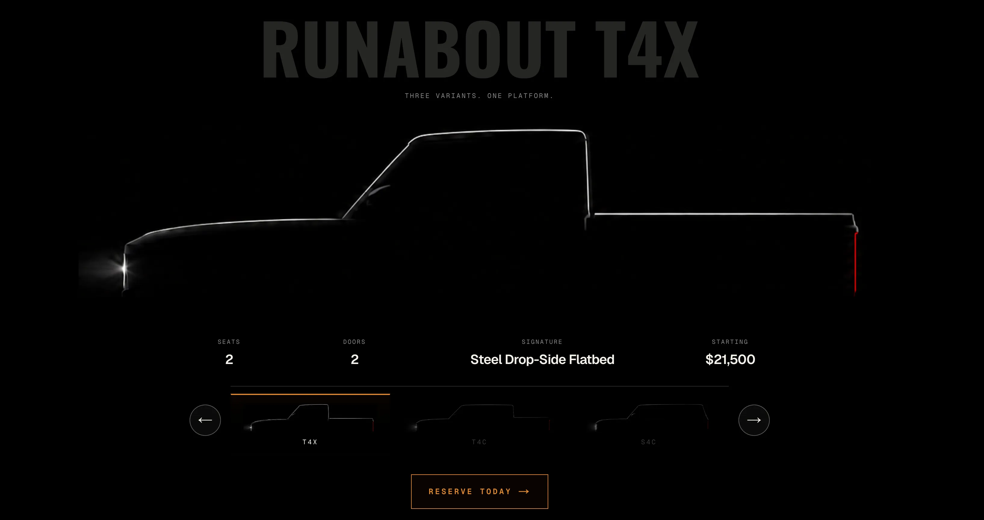 REO website screenshot
