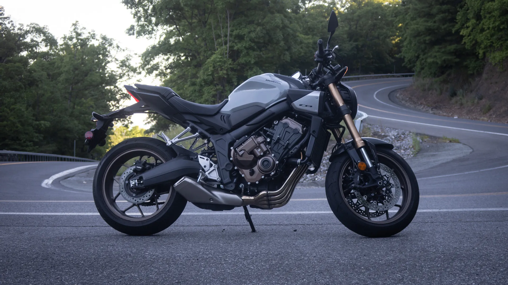 Honda CB650R in New York.