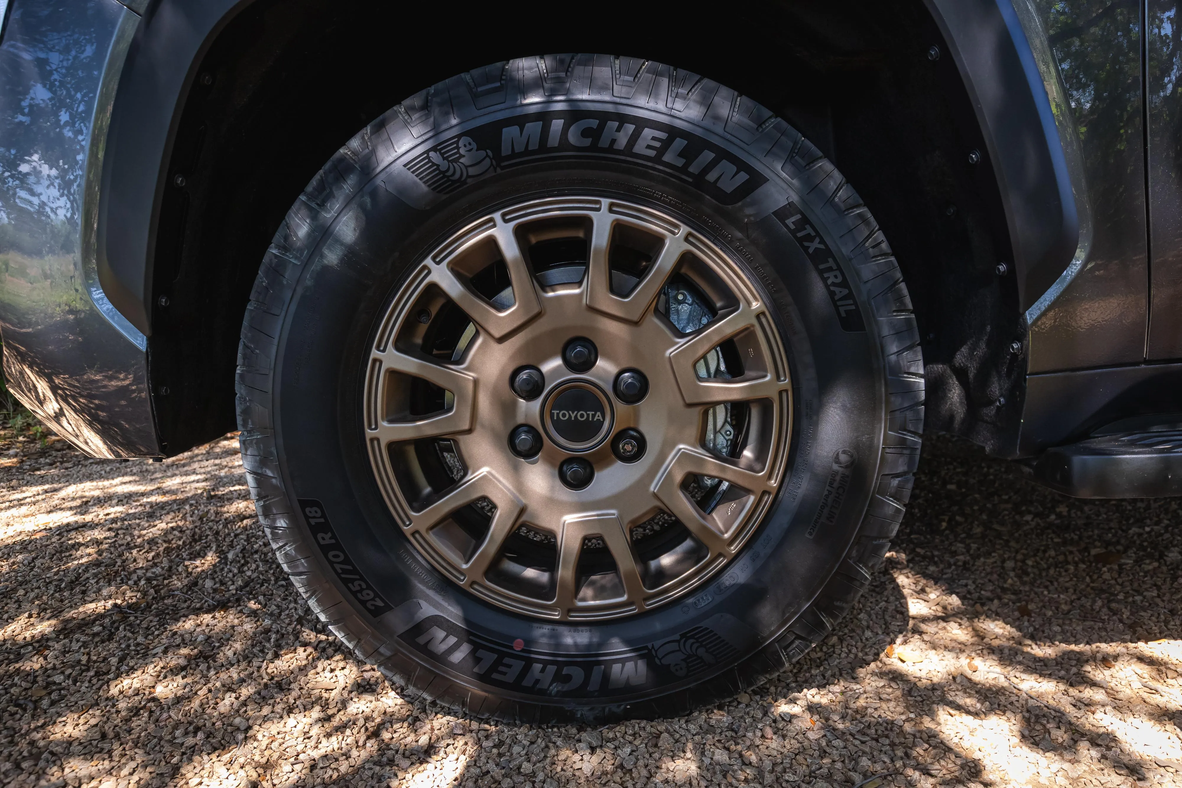 Toyota Tundra with the Trailhunter package