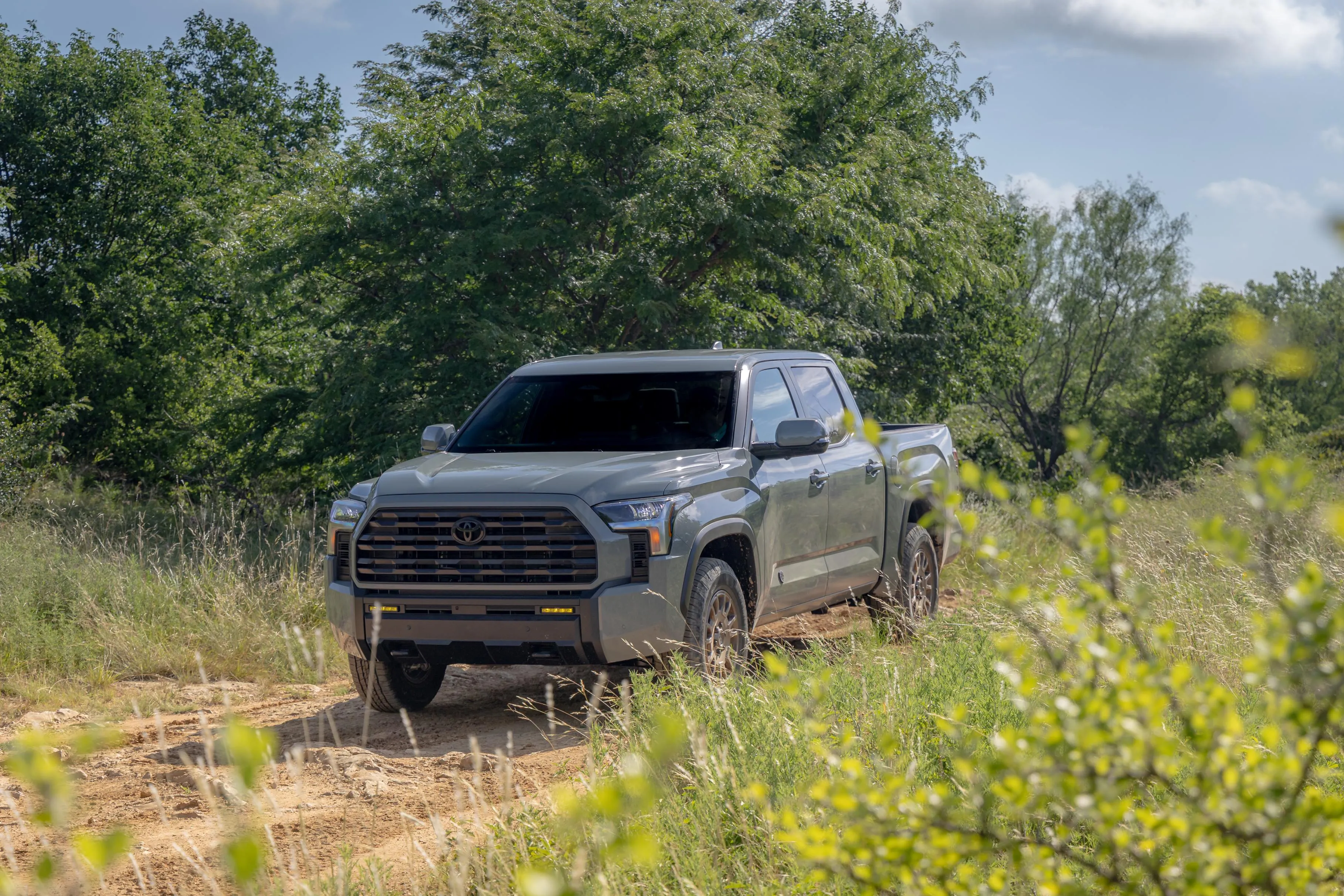 Toyota Tundra with the Trailhunter package