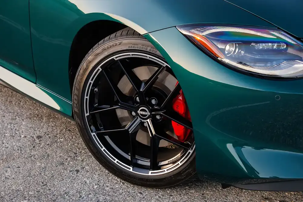 Nissan brake caliper color