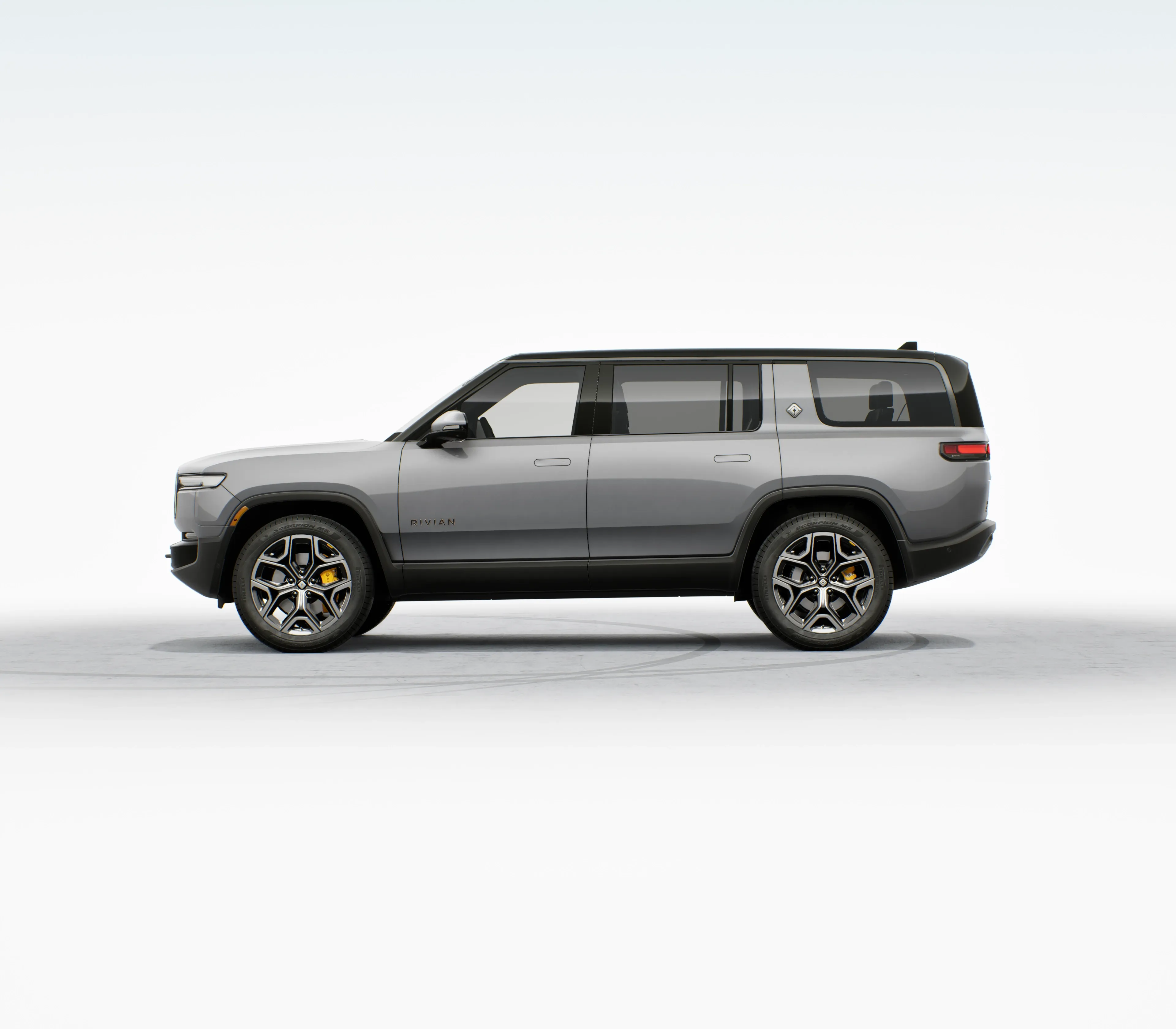 Rivian brake caliper color