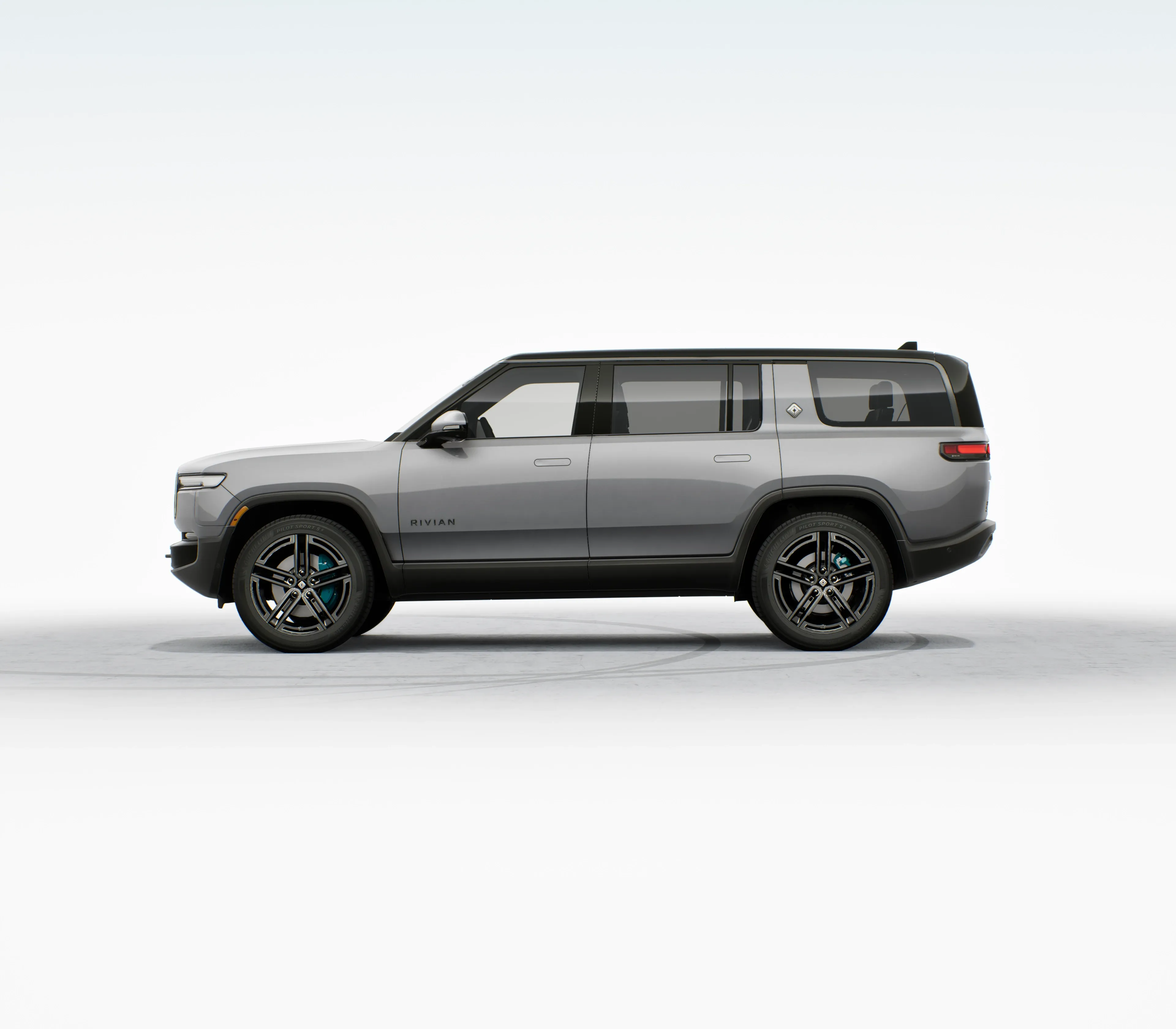 Rivian brake caliper color