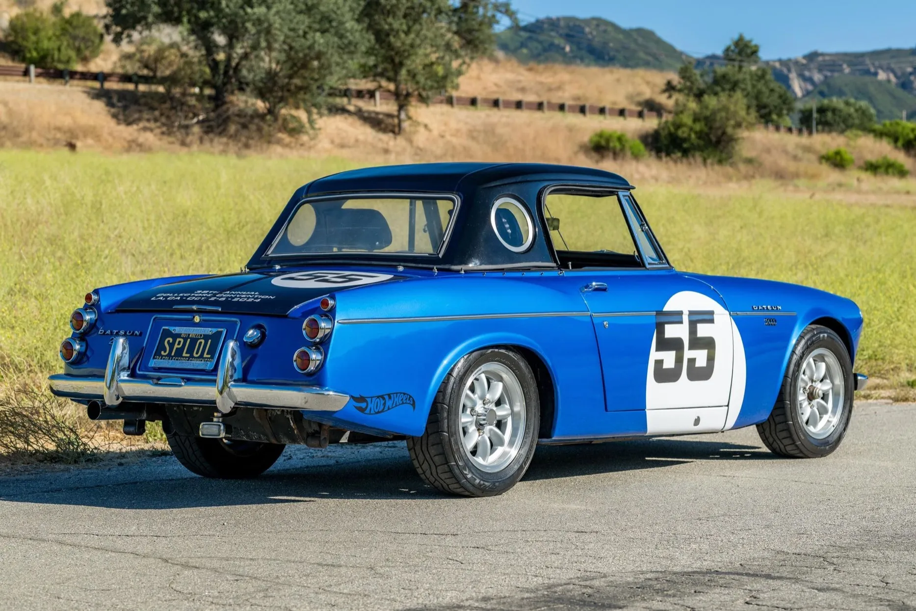 1967.5 Datsun 2000 Roadster with matching Hot Wheels
