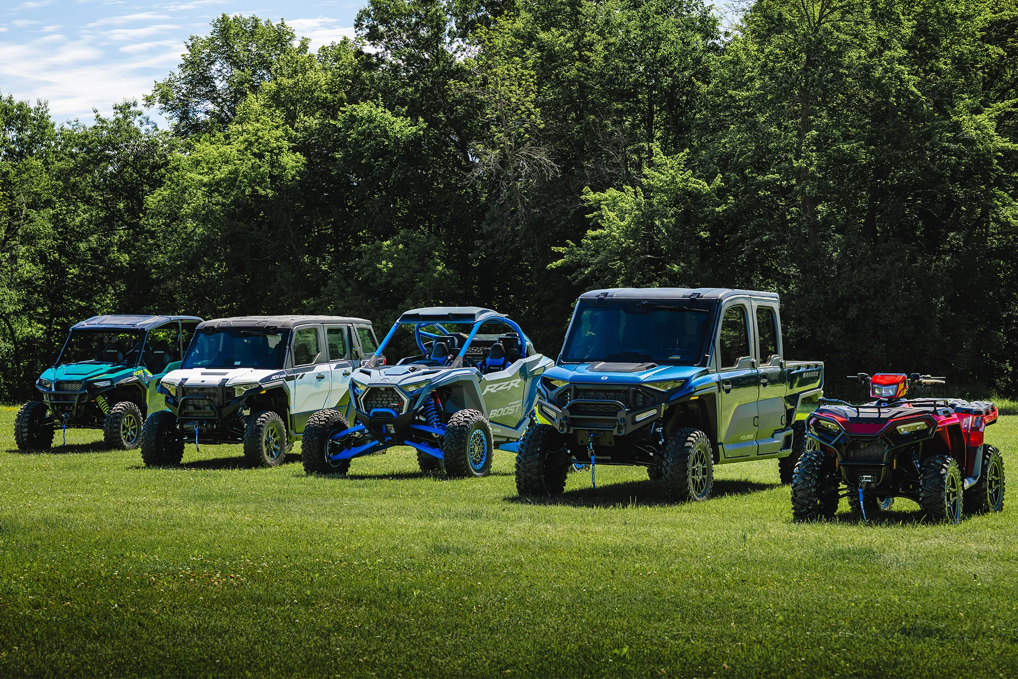 Polaris RZR Pro R Boost y otros vehículos 2027MY