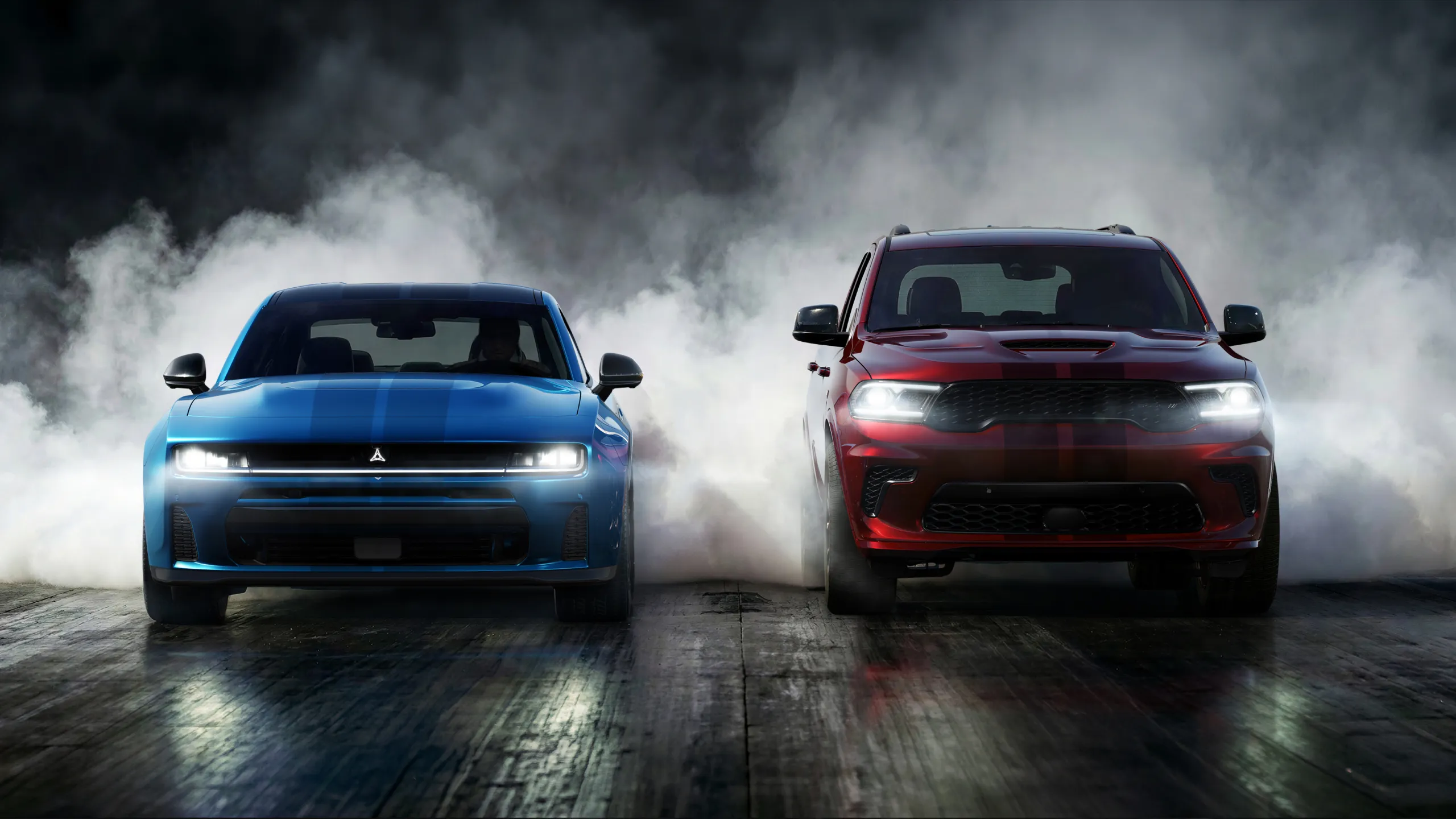 Roadkill Nights Powered by Dodge marks the public debut of Tinted Dual Stripes, a new factory-installed stripe option coming soon to both the Dodge Durango and Dodge Charger. Unlike traditional solid-color stripes, the new Tinted Dual Stripes use a tinted translucent finish that lets the body color show through, creating a custom tone-on-tone effect that changes with the paint color underneath.