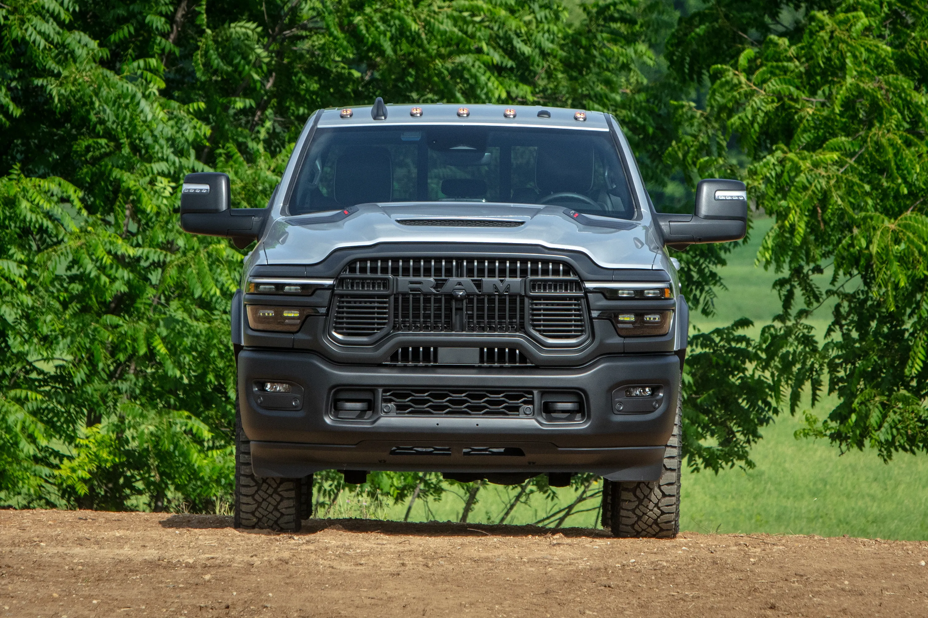 2027 Ram 2500 Power Wagon Cummins turbo diesel in Silver Zynith