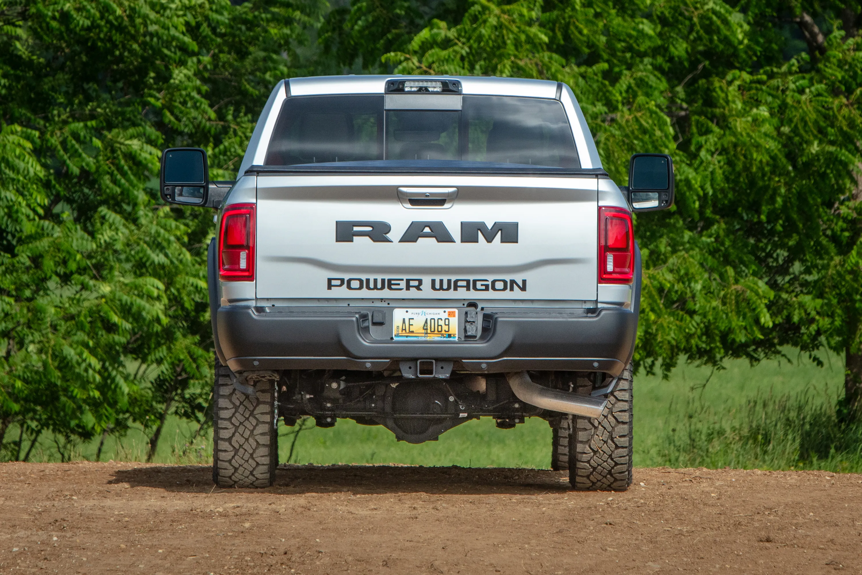 2027 Ram 2500 Power Wagon Cummins turbo diesel in Silver Zynith