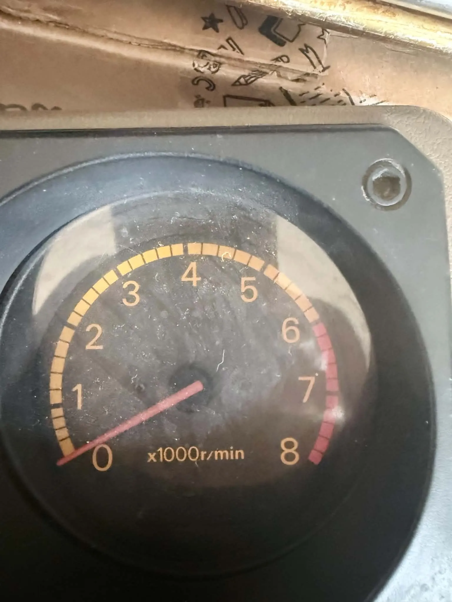 Factory Mitsubishi Montero tachometer
