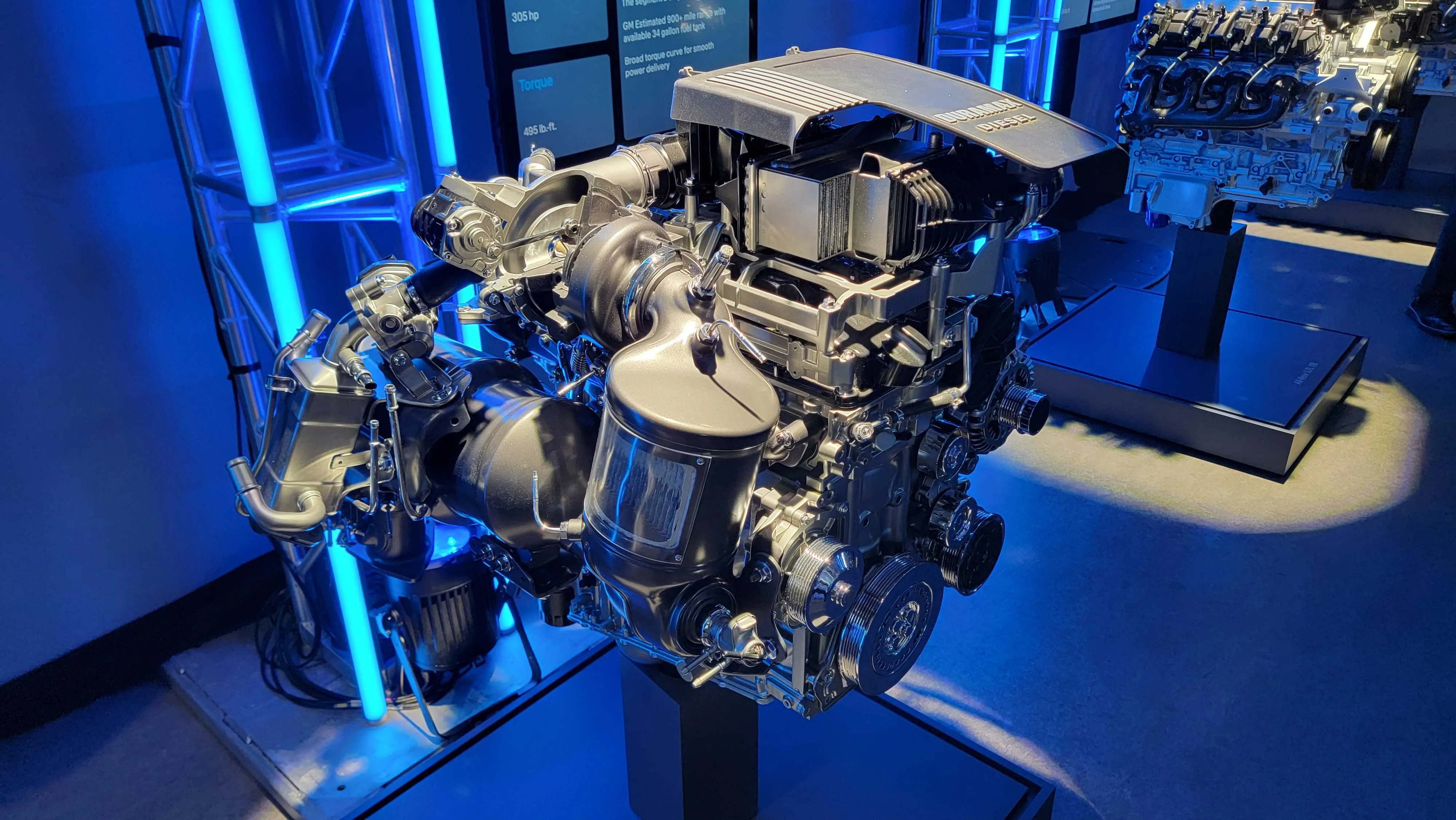3.0-liter Duramax diesel inline-six