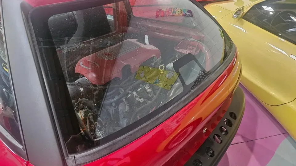 LS-swapped Geo Metro
