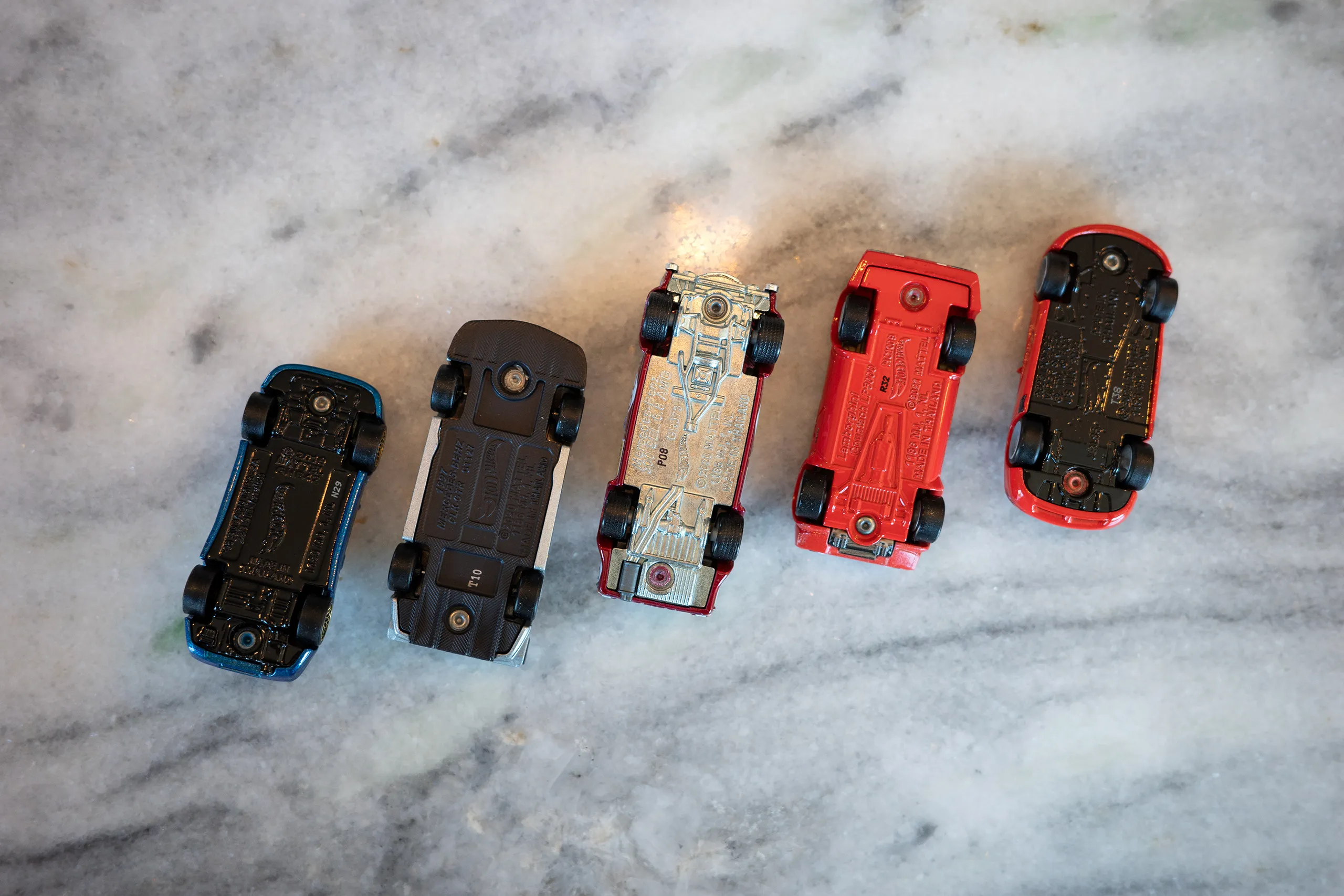 Premium/Car Culture from left: Subaru Impreza 22B STI (2019), Mercedes-Benz CLK-GTR (2020), Mercedes-Benz 300 SEL 6.8 AMG (2020), Lamborghini Countach LP5000 (2021), Dodge Viper SRT-10 (2024)