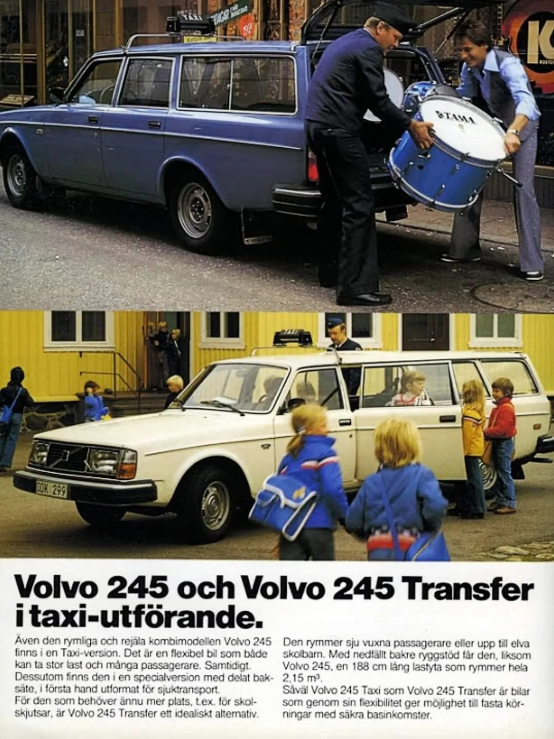 Volvo 245 Transfer brochure